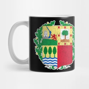 The Basque Country ///// Retro Flag Vintage Look Design Mug